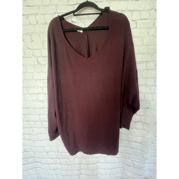 Maurice’s Plus Size Maroon Blouse Size 3x - Picture 1 of 3